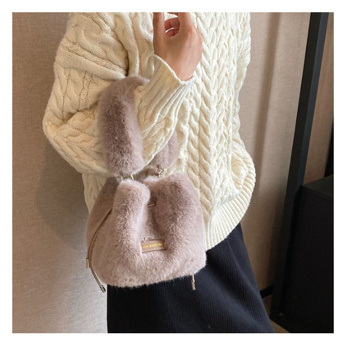 ミニ ファーバッグ もこもこ バッグ ふわふわ ギフト お出かけ 女性 かわいいバッグ 小物 ブランド雑貨 バッグ レディースバッグ トートバッグミニ ファーバッグ もこもこ バッグ バッグ レディー