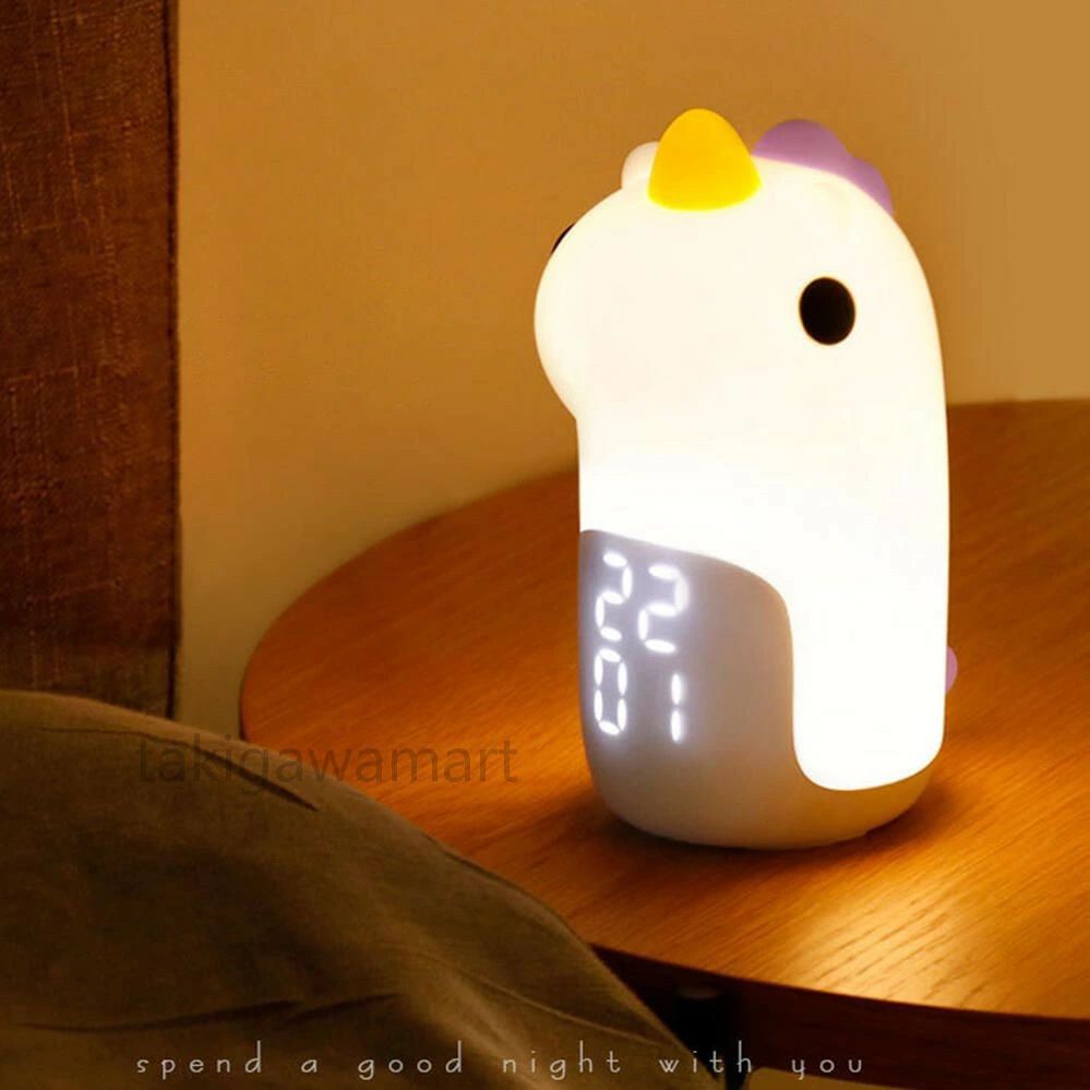 ユニコーン ライト 時計 目覚まし時計 間接照明 ナイトライト 育家電 生活家電 生活家電用アクセサリー 部品 その他ユニコーン ライト 時計 目覚まし時計color: パープル ブルー